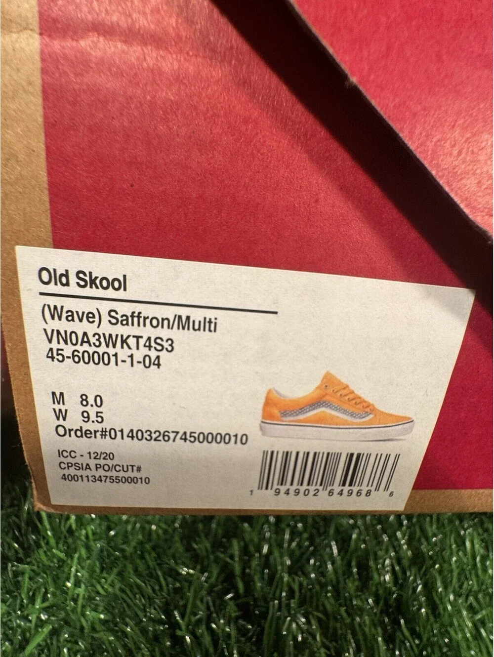 Size 8 - Vans Old Skool Wave - VN0A3WKT4S3